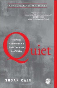 The cover of the book Quiet: The Power of Introverts in a World That Can't Stop Talking by Susan Cain